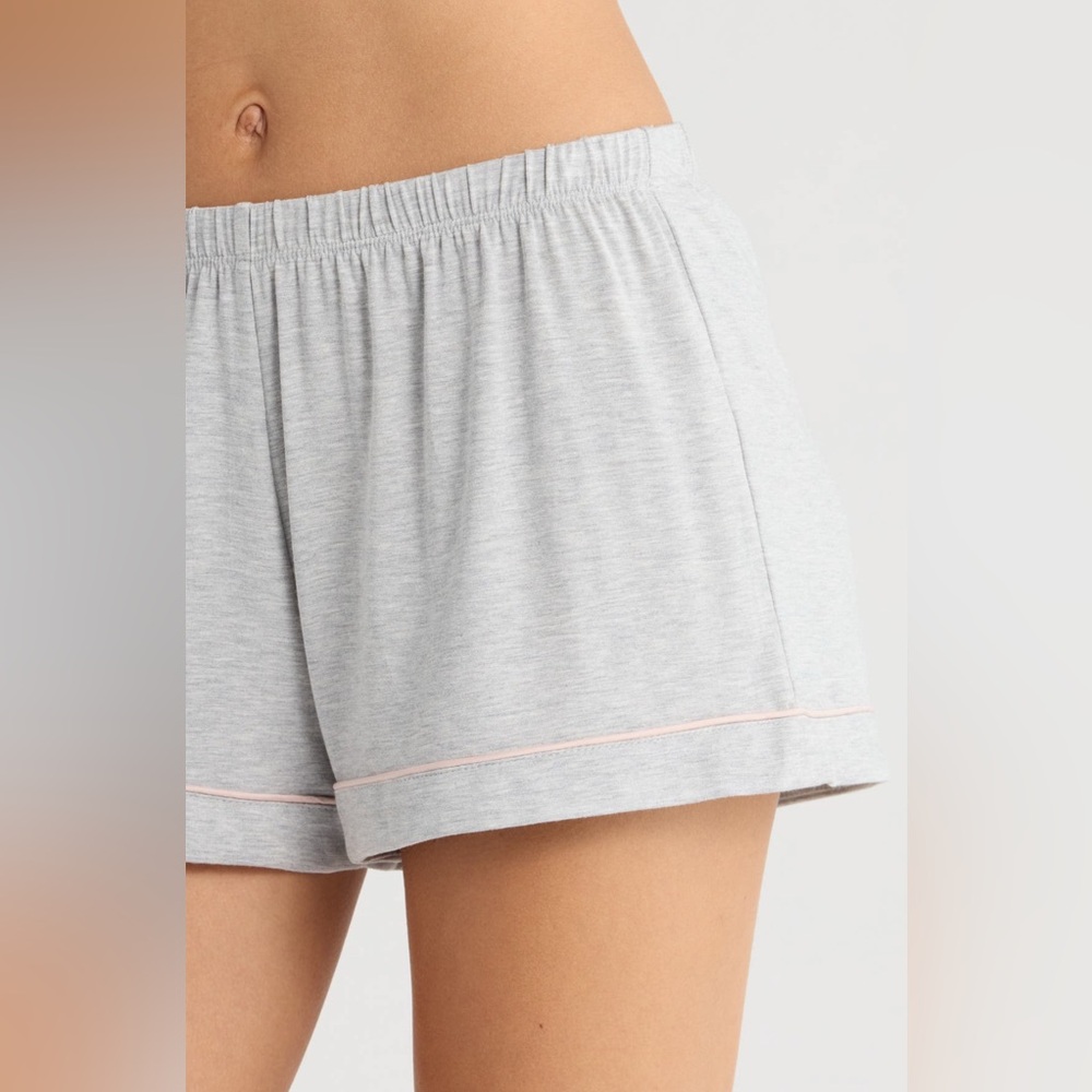 Nordstrom Gray Pajama Set Soft Knit Intimates - Picture 11 of 11
